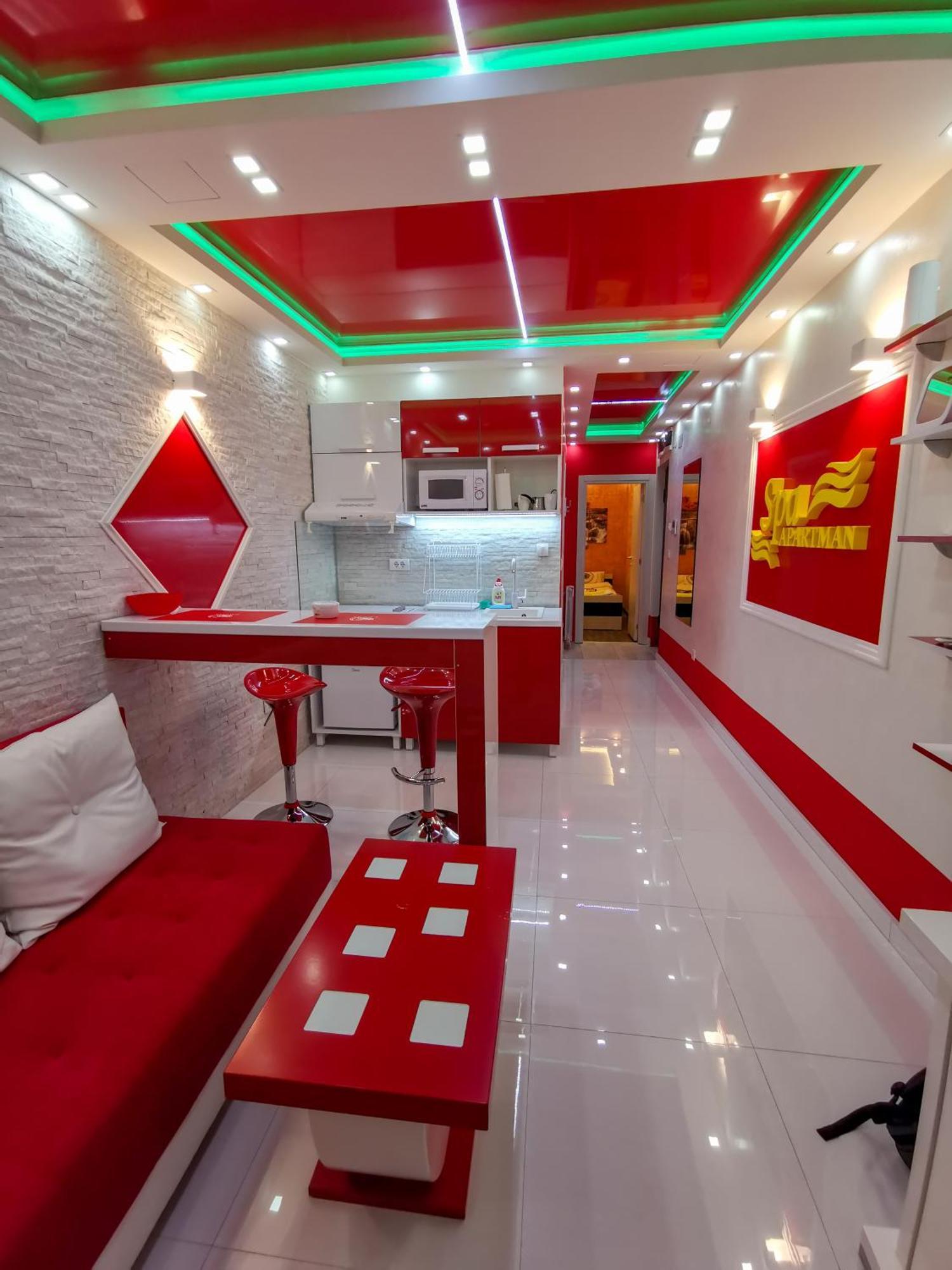 Spa Apartman Red Passion Apartment Belgrad Exterior foto
